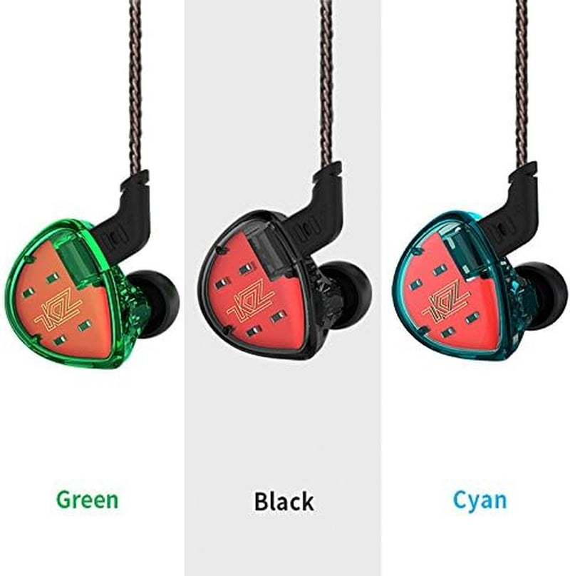 ES4 Dynamic & Balanced Armature Hybrid Technology Driver In-Ear Earphones (Non-Mic, Green)