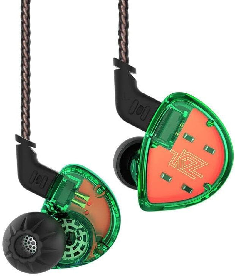 ES4 Dynamic & Balanced Armature Hybrid Technology Driver In-Ear Earphones (Non-Mic, Green)